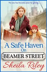 Book cover of A Safe Haven on Beamer Street by Sheila Riley