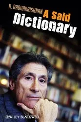 Book cover of A Said Dictionary by R. Radhakrishnan