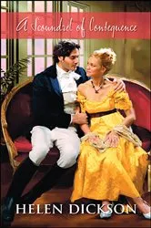 Book cover of A Scoundrel of Consequence by Helen Dickson