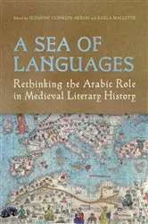 Book cover of A Sea of Languages by Suzanne Conklin Akbari