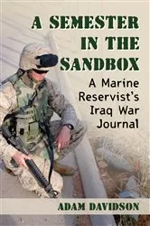 Book cover of A Semester in the Sandbox by Adam Davidson