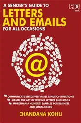 Book cover of A Sender’s Guide to Letters and Emails by Chandana Kohli