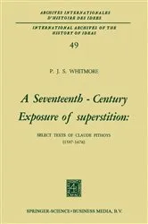 Book cover of A Seventeenth-Century Exposure of Superstition by P.J.S. Whitmore