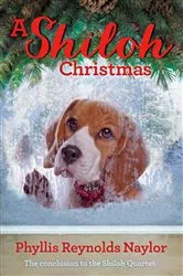 Book cover of A Shiloh Christmas by Phyllis Reynolds Naylor