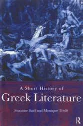 Book cover of A Short History of Greek Literature by Suzanne Said