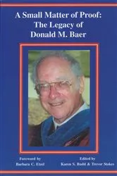 Book cover of A Small Matter of Proof by Karen Budd