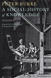Book cover of A Social History of Knowledge II by Peter Burke