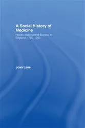 Book cover of A Social History of Medicine by Joan Lane