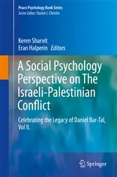 Book cover of A Social Psychology Perspective on The Israeli-Palestinian Conflict by Keren Sharvit