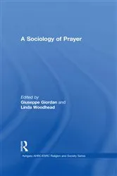 Book cover of A Sociology of Prayer by Giuseppe Giordan