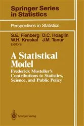 Book cover of A Statistical Model by Unknown