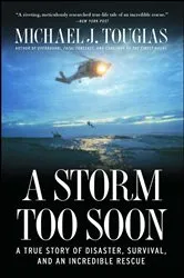 Book cover of A Storm Too Soon by Michael J. Tougias