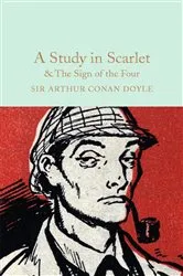 Book cover of A Study in Scarlet & The Sign of the Four by Arthur Conan Doyle