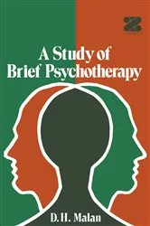 Book cover of A Study of Brief Psychotherapy by D. H. Malan
