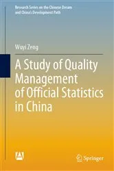 Book cover of A Study of Quality Management of Official Statistics in China by Unknown