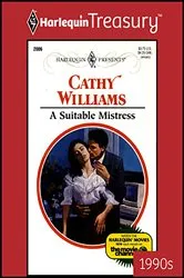 Book cover of A SUITABLE MISTRESS by Cathy Williams