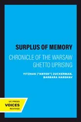 Book cover of A Surplus of Memory by Yitzhak (