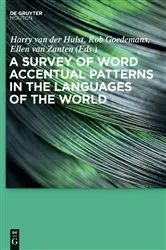 Book cover of A Survey of Word Accentual Patterns in the Languages of the World by Harry van der Hulst