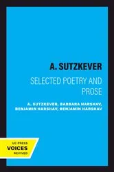Book cover of A. Sutzkever by A. Sutzkever