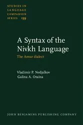 Book cover of A Syntax of the Nivkh Language by Vladimir P. Nedjalkov