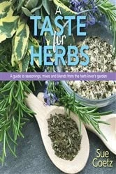 Book cover of A Taste for Herbs by Sue Goetz