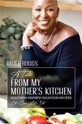 Book cover of A Taste from My Mother's Kitchen by Rujel Buggs