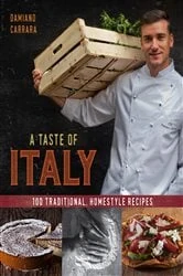 Book cover of A Taste of Italy by Damiano Carrara