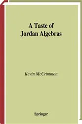 Book cover of A Taste of Jordan Algebras by Kevin McCrimmon