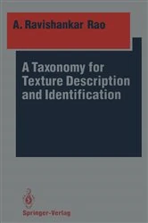 Book cover of A Taxonomy for Texture Description and Identification by A. Ravishankar Rao