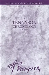 Book cover of A Tennyson Chronology by F B Pinion