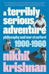 Book cover of A Terribly Serious Adventure by Nikhil Krishnan