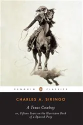 Book cover of A Texas Cowboy by Charles A. Siringo