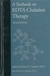 Book cover of A Textbook on EDTA Chelation Therapy by Elmer M. Cranton