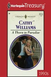 Book cover of A THORN IN PARADISE by Cathy Williams