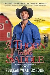 Book cover of A Thorn in the Saddle by Rebekah Weatherspoon