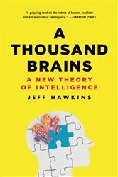 Book cover of A Thousand Brains by Jeff Hawkins
