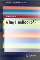 Book cover of A Tiny Handbook of R by Mike Allerhand