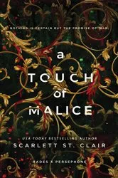 Book cover of A Touch of Malice by Scarlett St. Clair