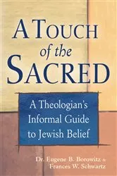 Book cover of A Touch of the Sacred by Dr. Eugene B. Borowitz