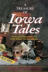 Book cover of A Treasury of Iowa Tales by Webb Garrison