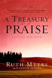 Book cover of A Treasury of Praise by Ruth Myers