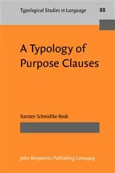 Book cover of A Typology of Purpose Clauses by Karsten Schmidtke-Bode