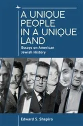 Book cover of A Unique People in a Unique Land by Edward Shapiro