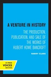 Book cover of A Venture in History by Harry Clark