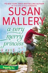 Book cover of A Very Merry Princess by Susan Mallery
