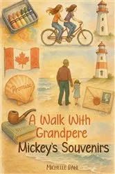 Book cover of A Walk With Grandpere by Michelle Dahl