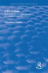 Book cover of A War of Ideas by Emma Vincent Macleod