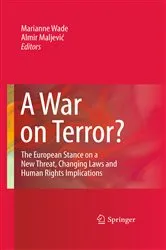 Book cover of A War on Terror? by Marianne Wade