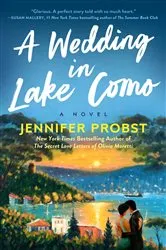 Book cover of A Wedding in Lake Como by Jennifer Probst