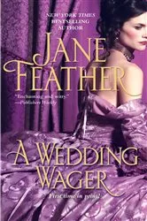 Book cover of A Wedding Wager by Jane Feather